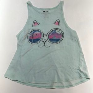 Billabong Kitten Crop Top/Tank Top
